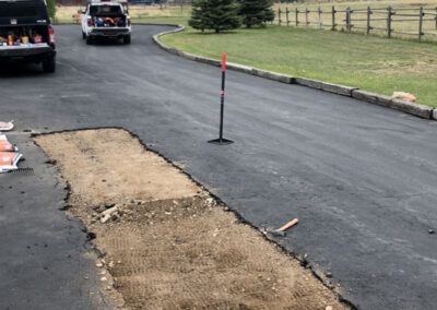 Applying and maintaining beautiful asphalt road