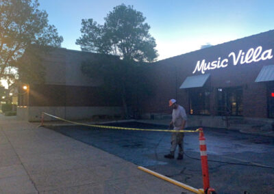 Music Villa asphalt maintenance