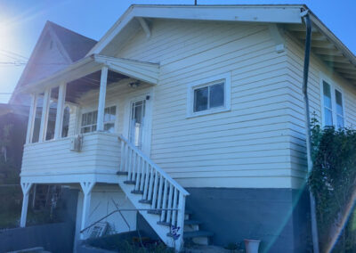 Shot of finished two-story house project