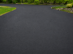 After asphalt sealcoating
