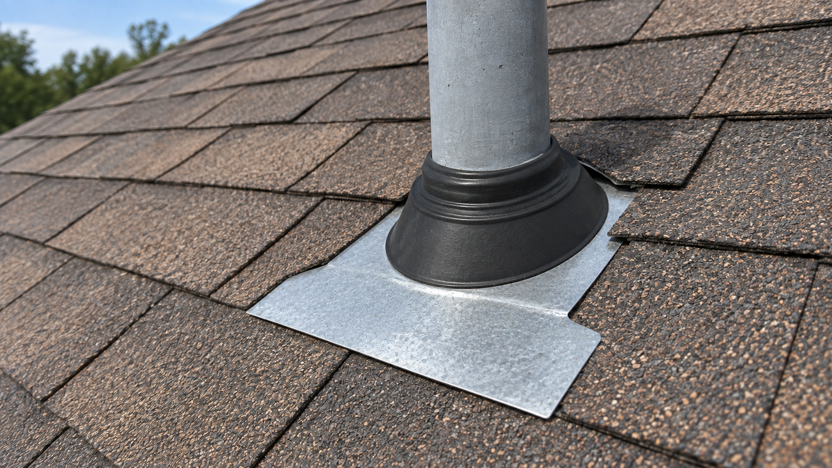 After roof leak repair