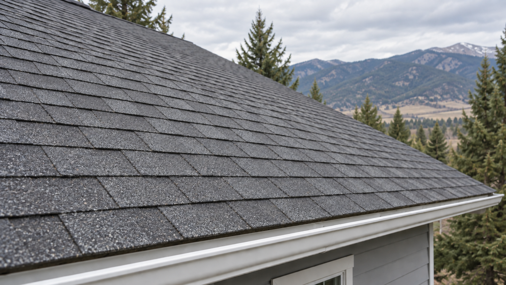 After storm damage roof repair