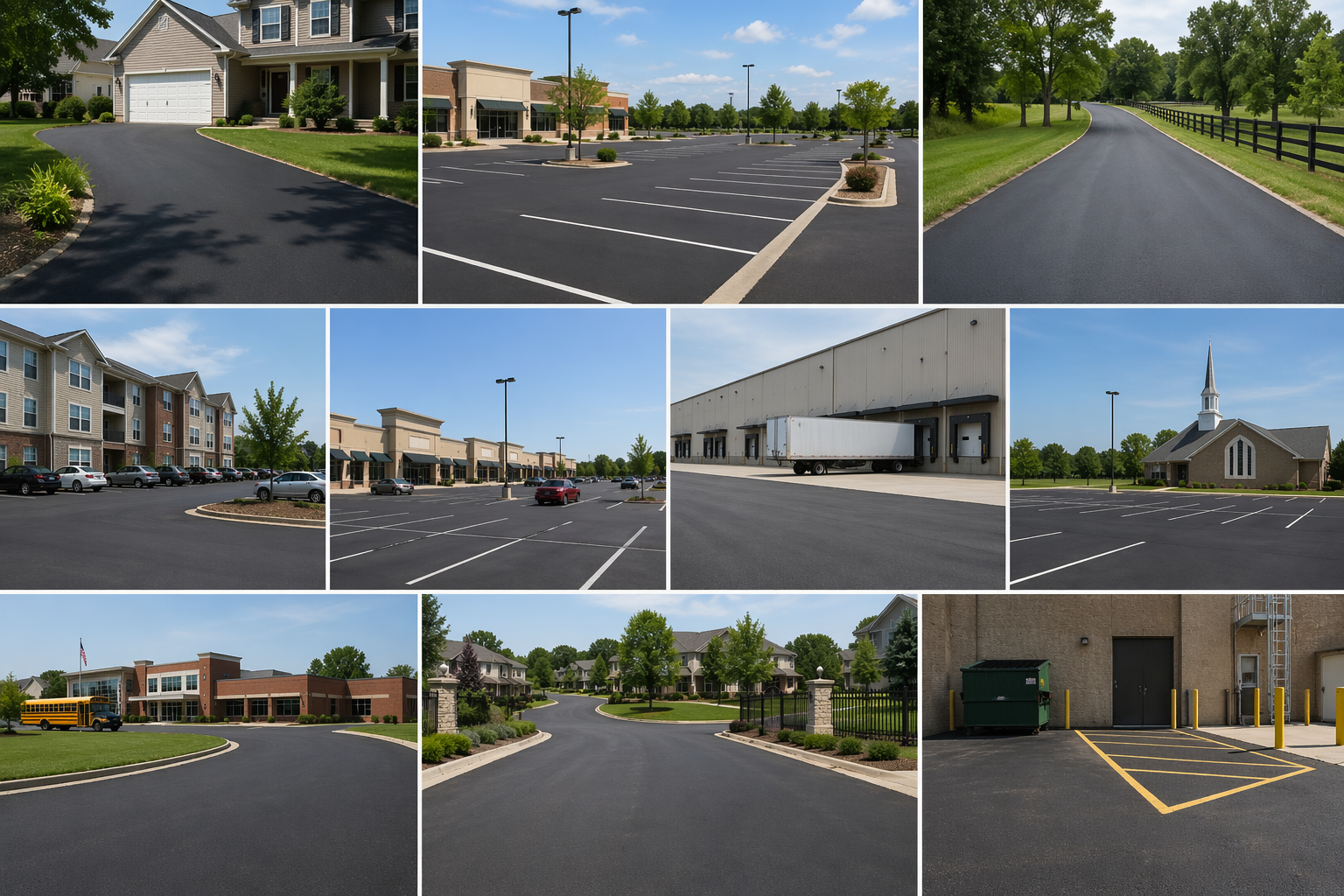 Asphalt maintenance services in Montana