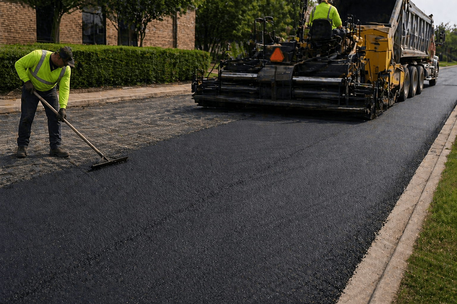 Asphalt overlay 