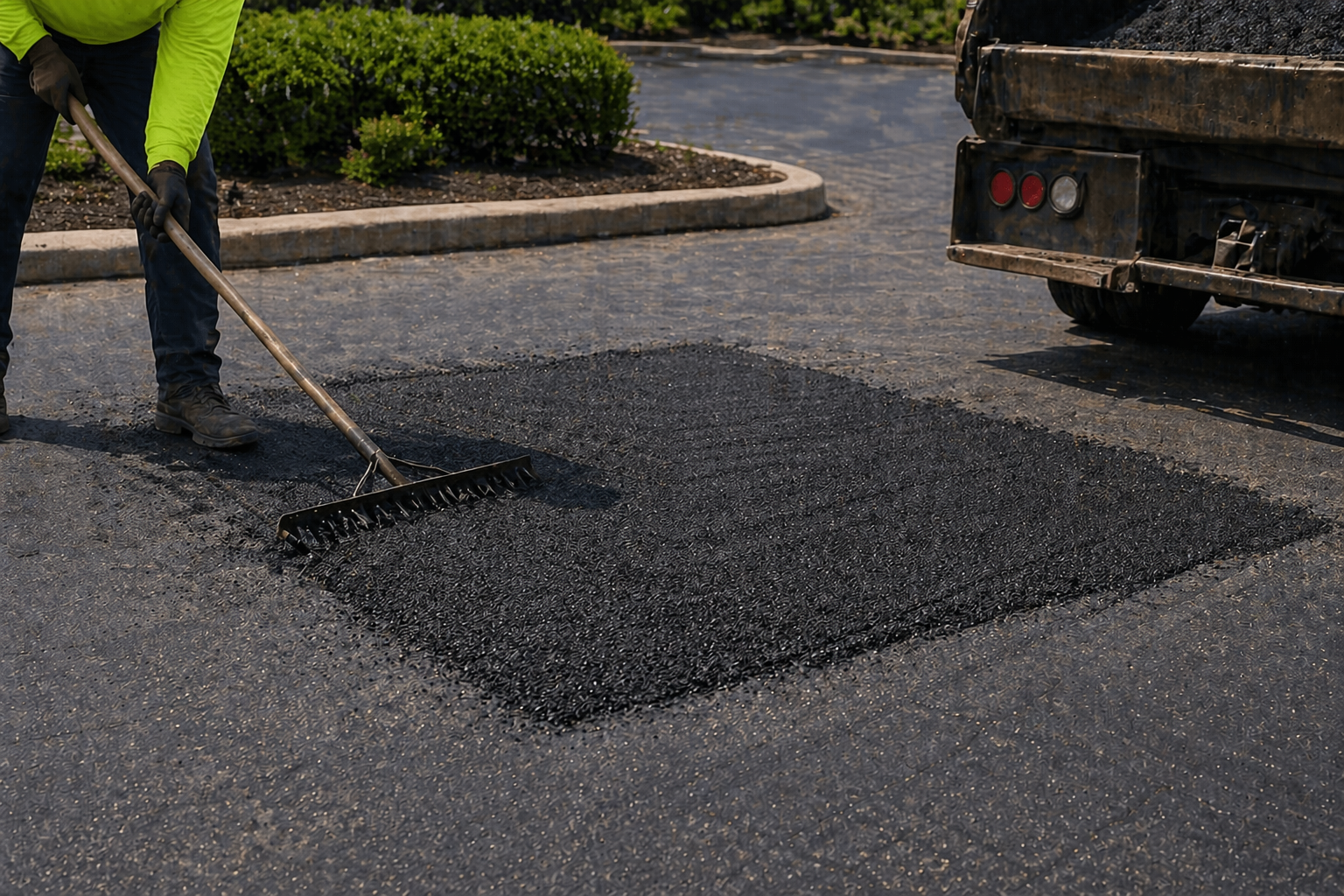 Asphalt patching