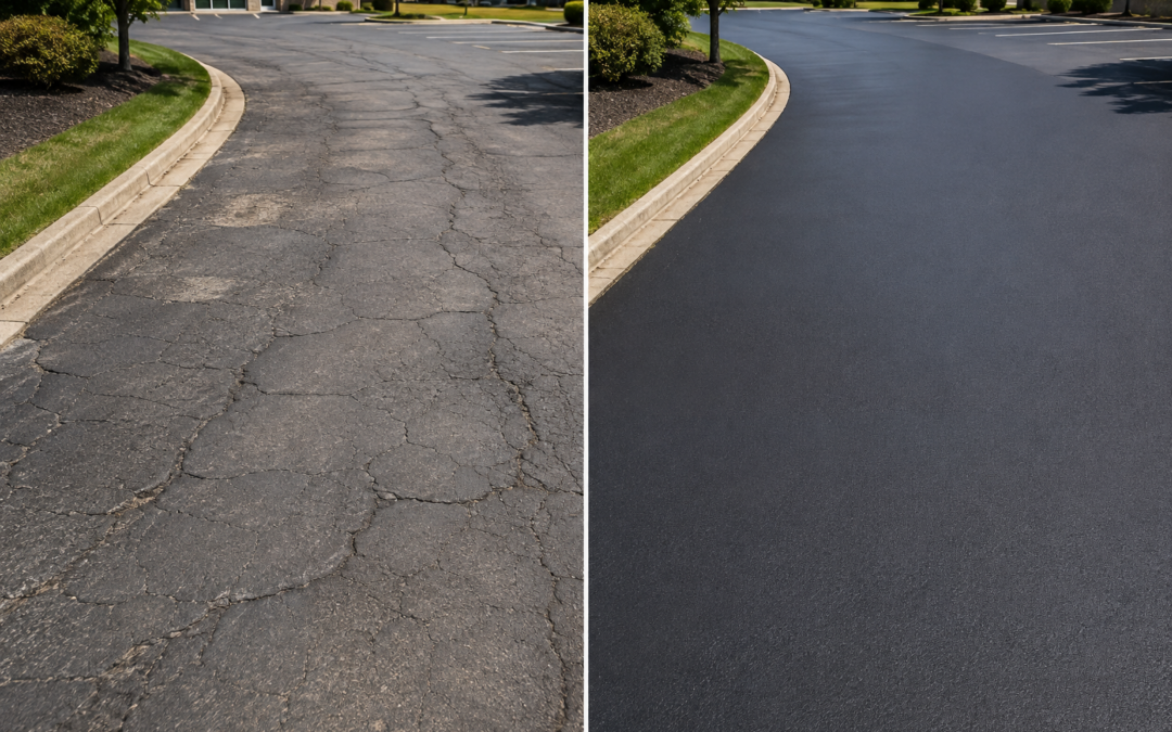 Asphalt Repair Before and After: Driveways, Parking Lots, and More