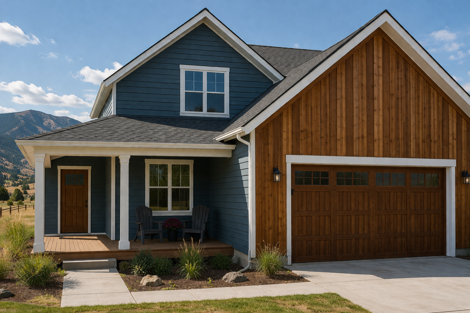 Exterior house painting services in Montana