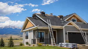 New roof installation in Montana
