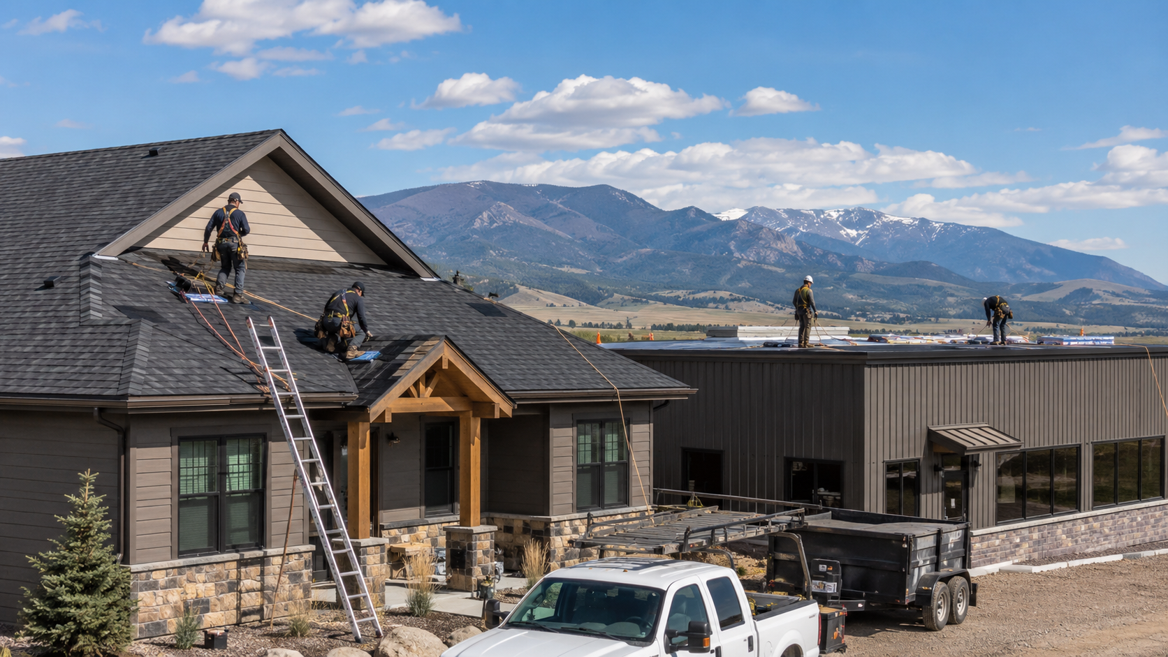 Residential and commercial roofing installation