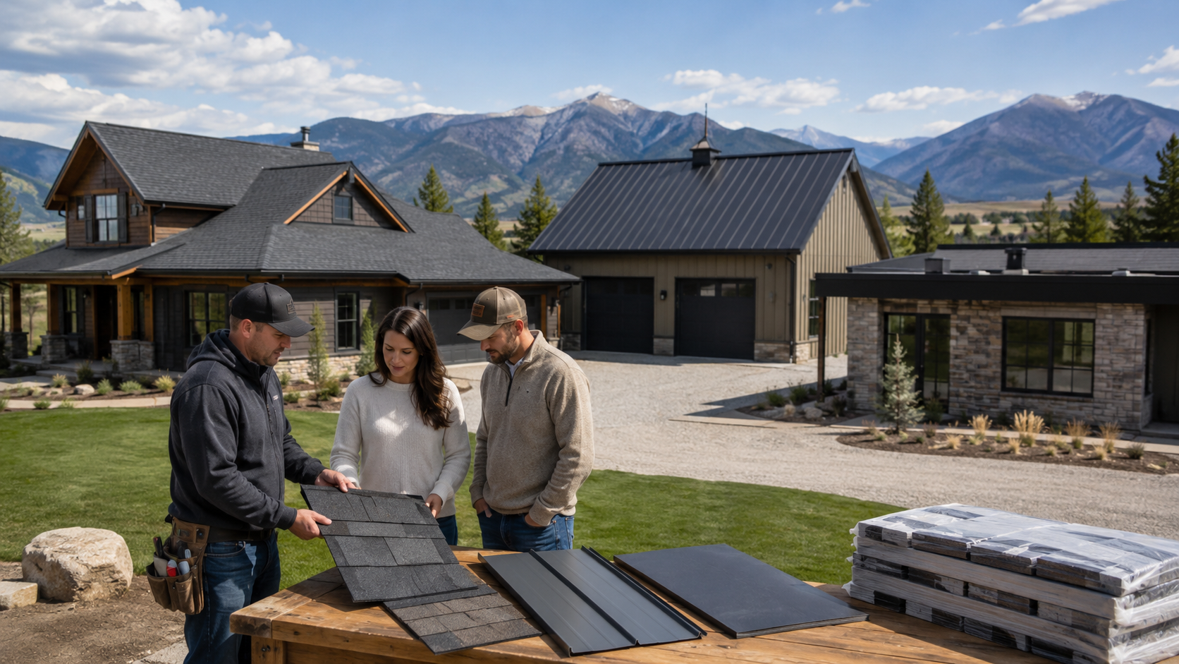 Roofing materials