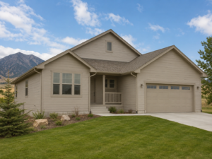 House before painting the exterior
