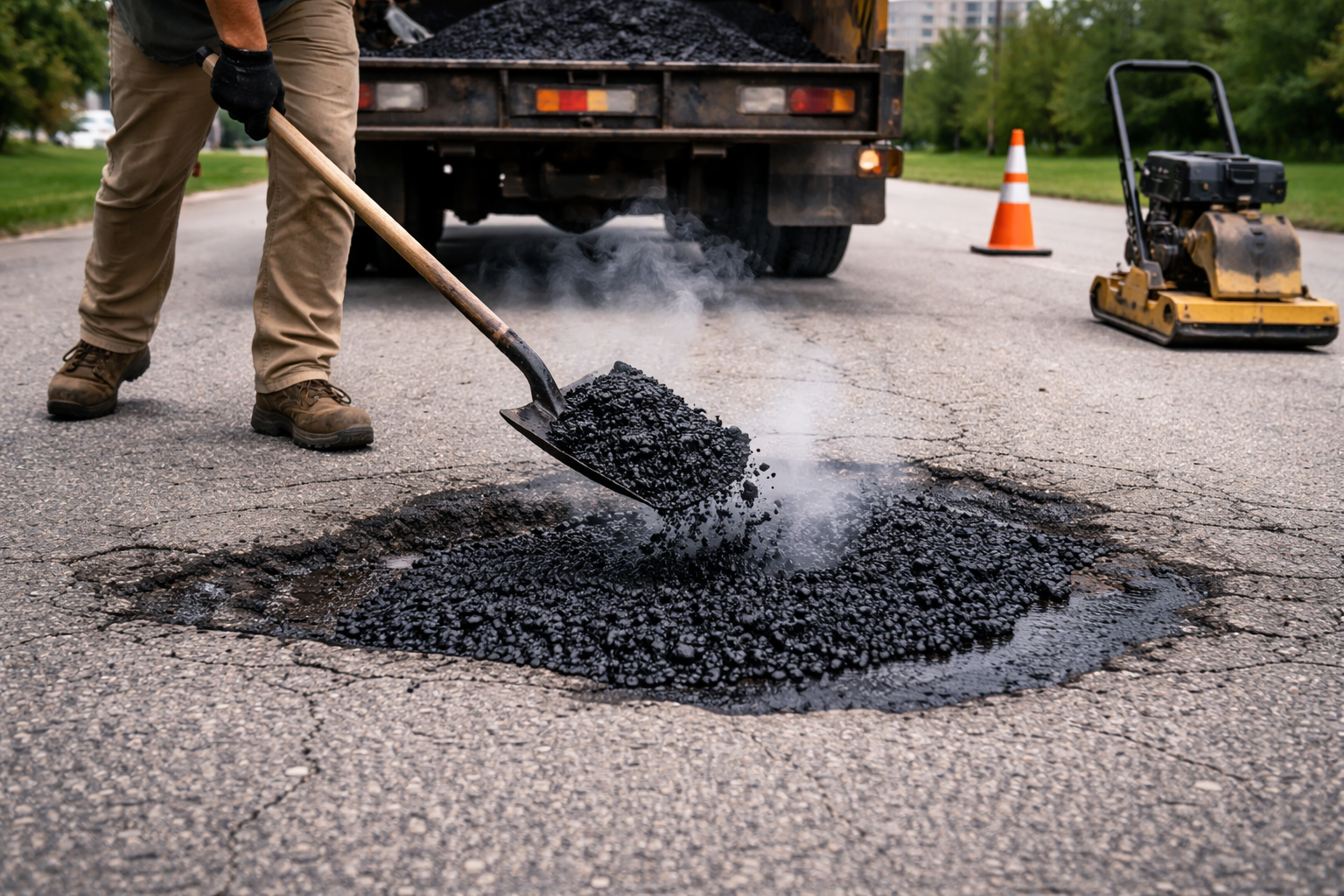 Pothole repair services