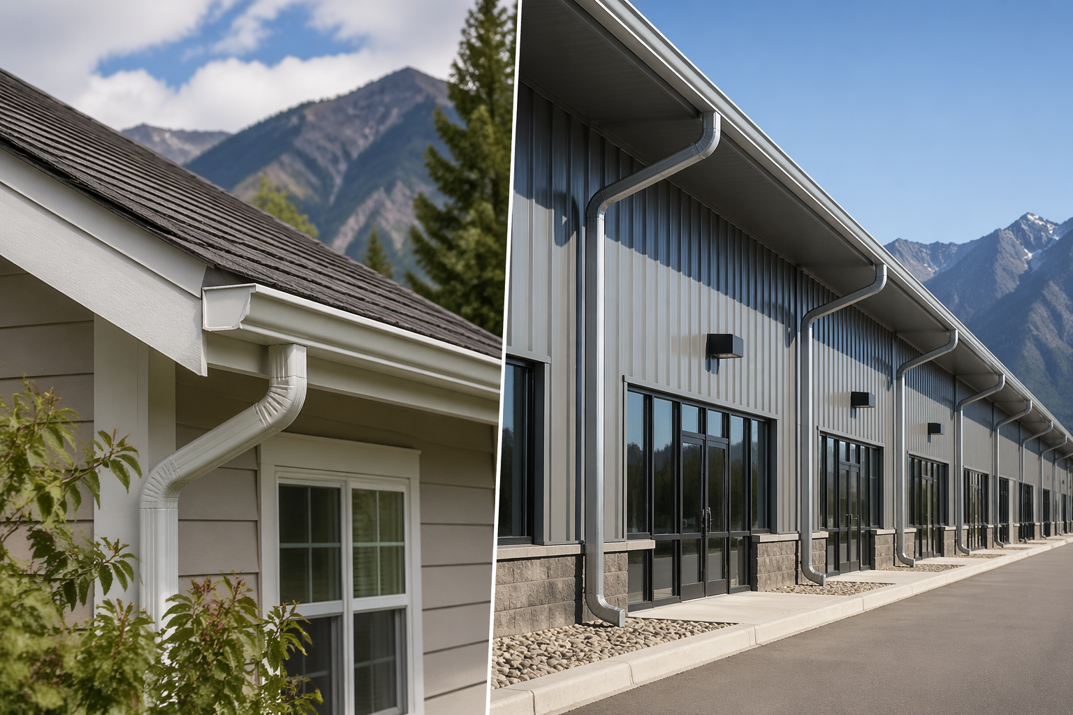 Residential and commercial gutter services