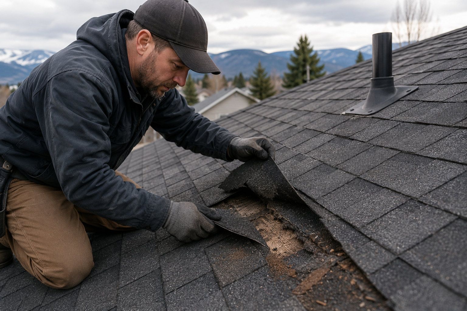 Roof repair services