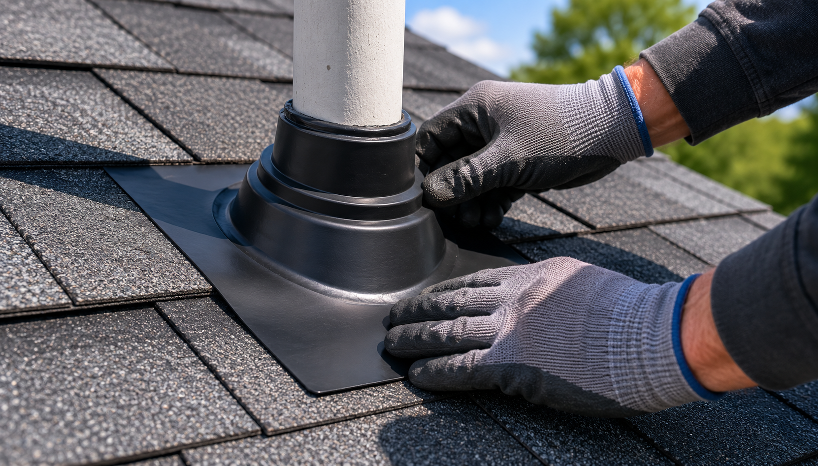Vent and pipe boot replacement